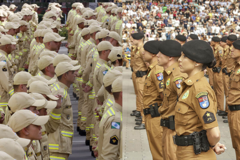 Segurança – Inscrições para concursos da PM e Corpo de Bombeiros do Paraná estão abertas