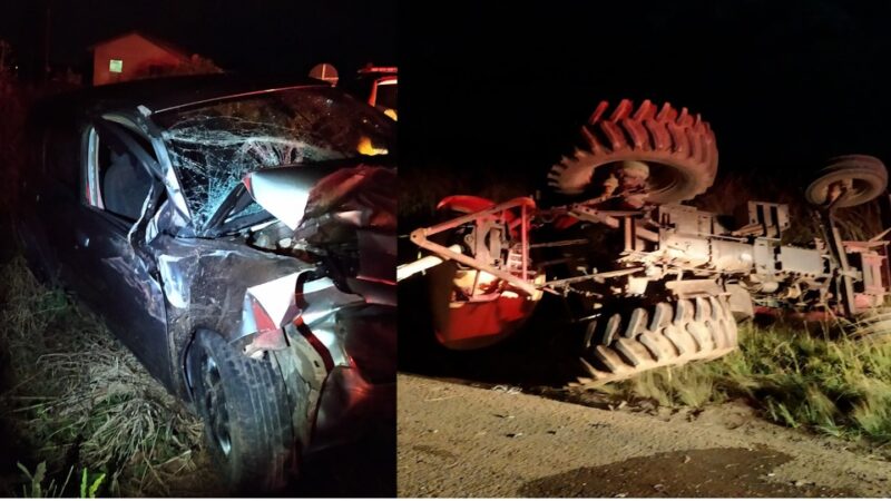 PR 522 – Motorista de trator morre em acidente