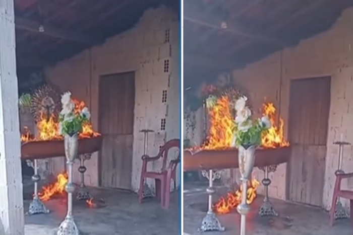 CE – Facção criminosa invade velório e põe fogo em cadáver de rival