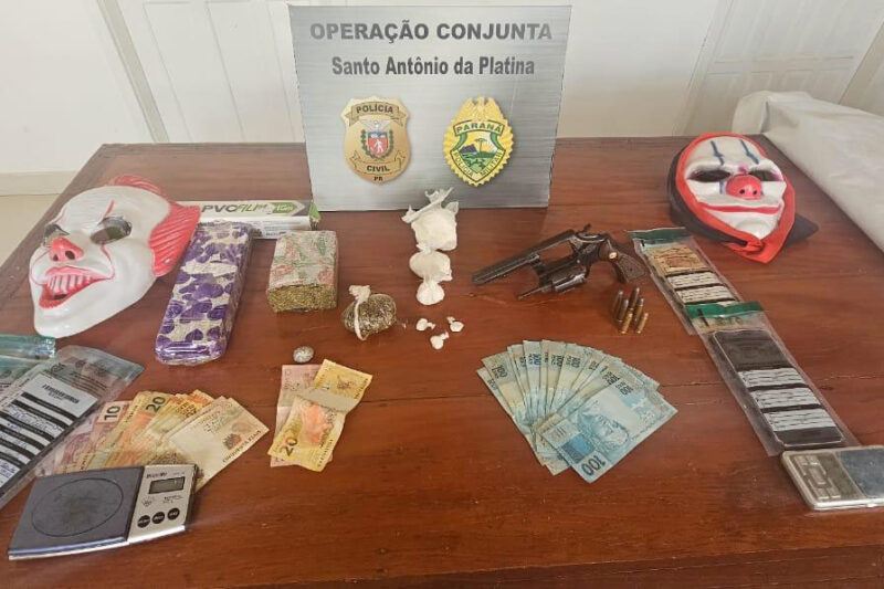 Segurança – PCPR e MP prendem 10 pessoas de grupo que movimentou R$ 4,9 milhões em tráfico de drogas