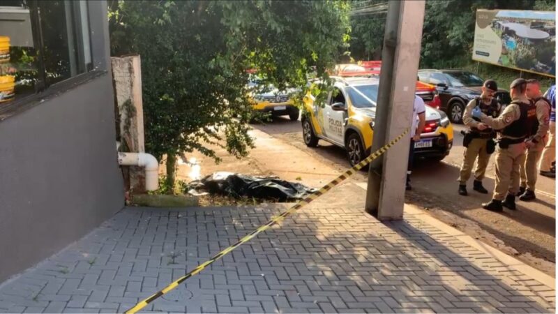 Cascavel – Homem é agredido até a morte na rua Manaus
