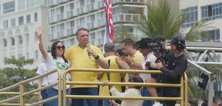 RJ – Kassab está “ao nosso lado” para aprovar PL da Anistia, diz Bolsonaro