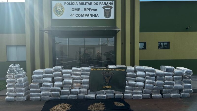 Assis – Carga milionária de maconha e haxixe é apreendida