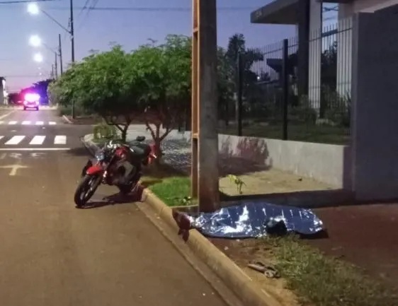 Palotina – Homem morre após acidente de moto em Palotina