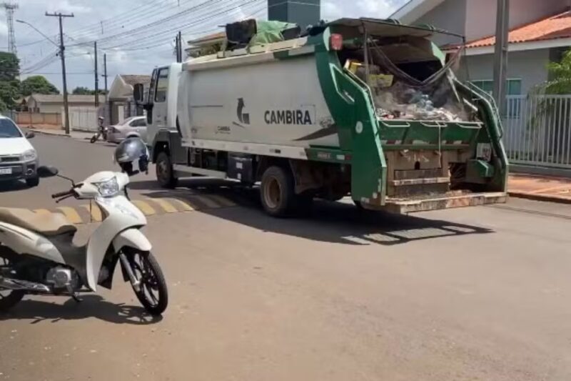 Segurança – Jovem que trabalhava em caminhão de coleta seletiva morre atropelada pelo veículo
