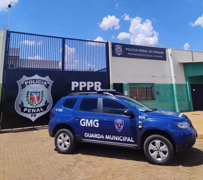 Guaíra – Guarda Municipal recaptura foragido da Justiça durante abordagem