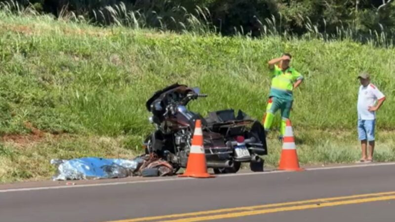 Céu Azul – Mulher morre em acidente na BR 277