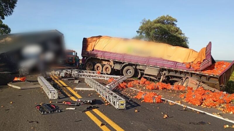 PR 092 – Dois morrem e um fica em estado grave em batida frontal