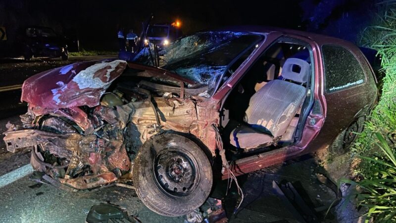 Trânsito – Acidente deixa uma pessoa morta e três feridas no Paraná