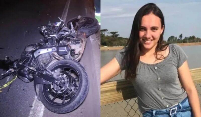 Trânsito – Mulher em garupa de moto morre após colidir em caminhão no PR; marido era piloto