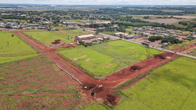 Guaíra em Obras: Avanço na infraestrutura do Jardim Ecopark e acesso ao futuro Hospital Regional