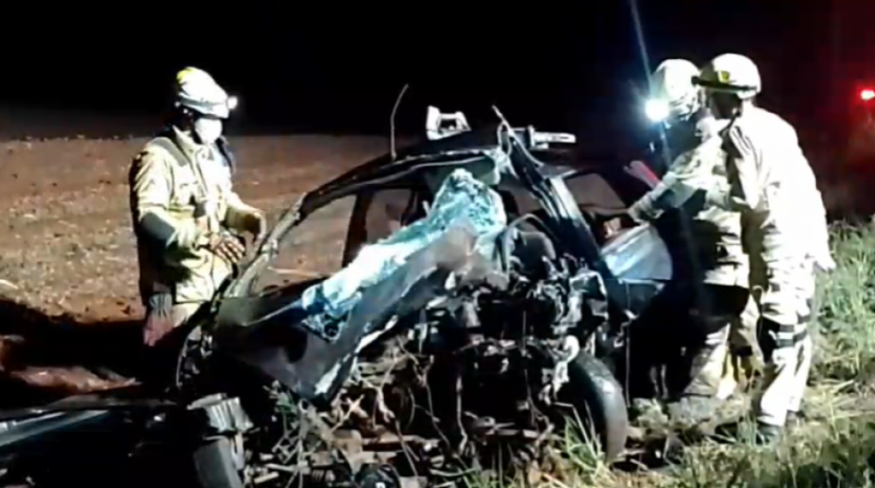 Foz – Grave acidente deixa dois mortos e dois feridos em estado grave