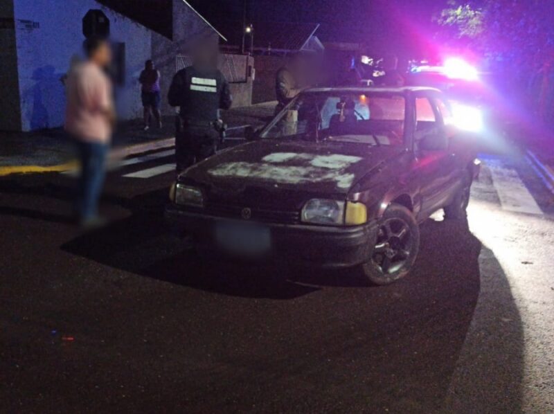 Toledo – Perseguição policial termina com homem preso e carro recuperado na Vila Pioneiro