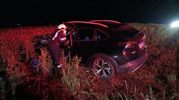 Região – Delegado de Formosa do Oeste fica ferido em acidente de trânsito