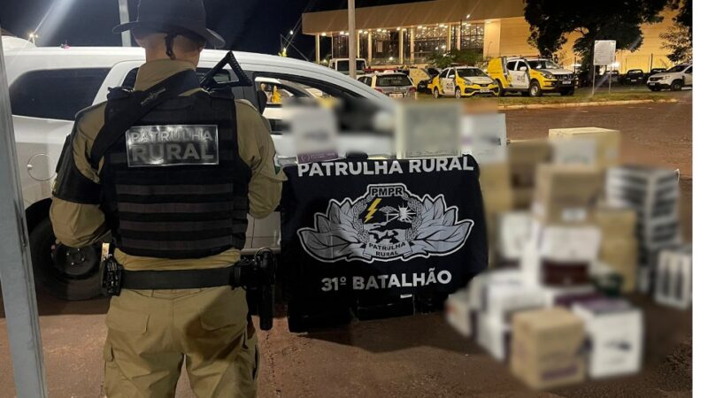 Assis – Homem é preso com 84 caixas de vinhos argentinos