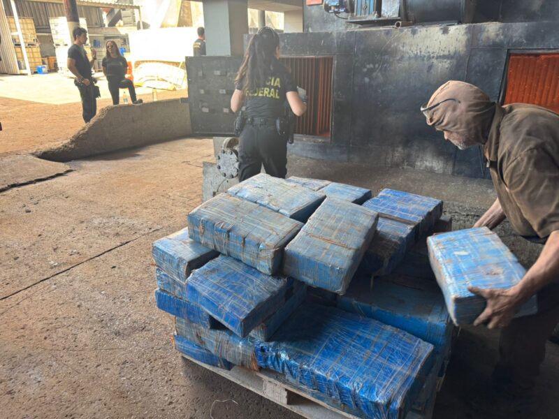 Guaíra – PF promove a destruição de aproximadamente 9 toneladas de drogas na 3ª ação de incineração do ano