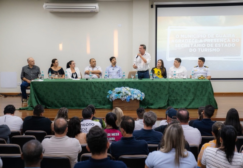 Guaíra – Secretário Estadual de Turismo participa de reunião histórica sobre o desenvolvimento do setor