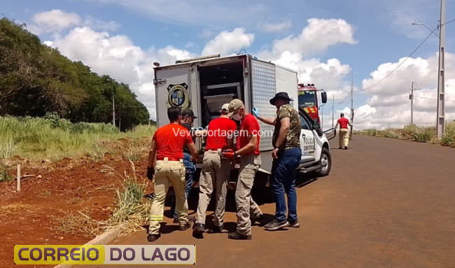 Foz – Corpo é encontrado enterrado em estado de putrefação