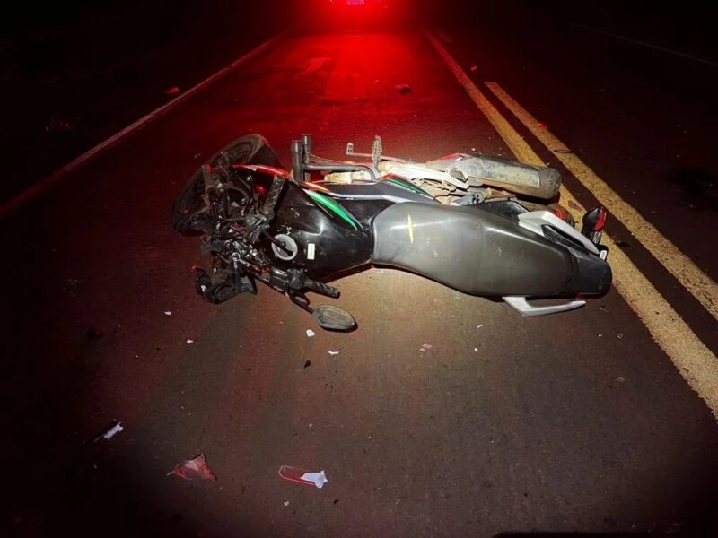 PR 239 – Jovem morre em acidente ao atropelar cavalo entre Jesuítas e Assis Chateaubriand