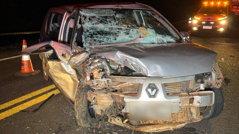 BR 277 – Duas pessoas morrem e cinco ficam feridas em acidente grave em Guaraniaçu