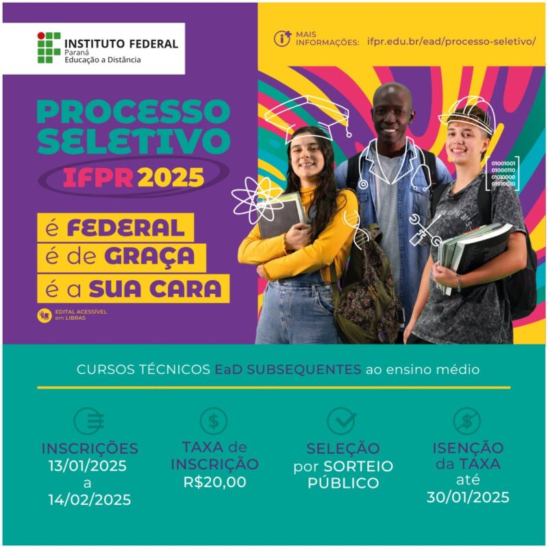 Guaíra – Inscrições abertas para o curso técnico de Segurança do Trabalho