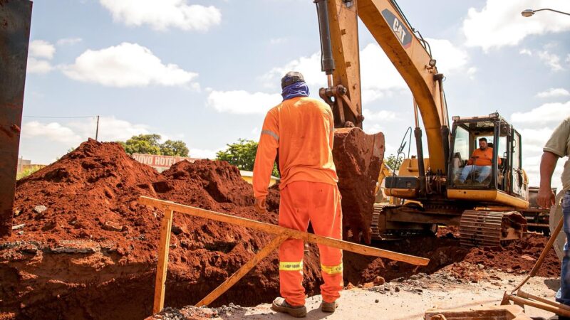 Guaíra – Iniciadas as obras de melhoria nas proximidades do Futuro Hospital