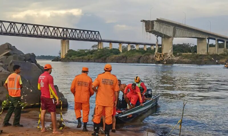 Tocantins – Encerrada busca ativa por desaparecidos em ponte que desabou