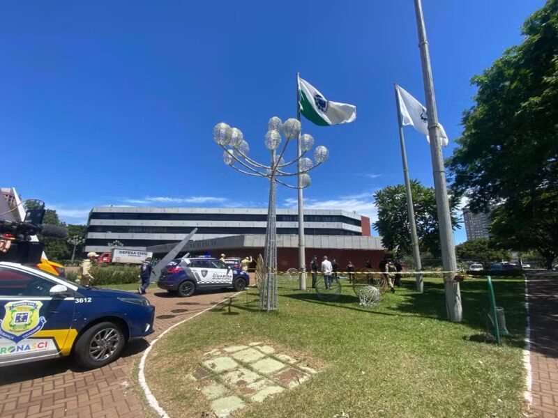 Cascavel – Preso que cumpria serviços comunitários é morto com ao menos 20 tiros em frente  Prefeitura