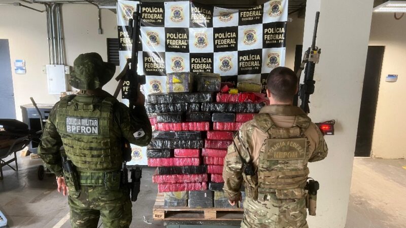 Altônia – 841 quilos de maconha são apreendidos