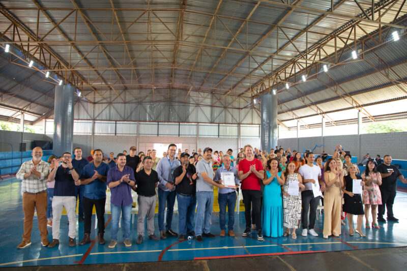 Guaíra – Município realiza solenidade de entrega da ordem de serviço para 25 unidades habitacionais