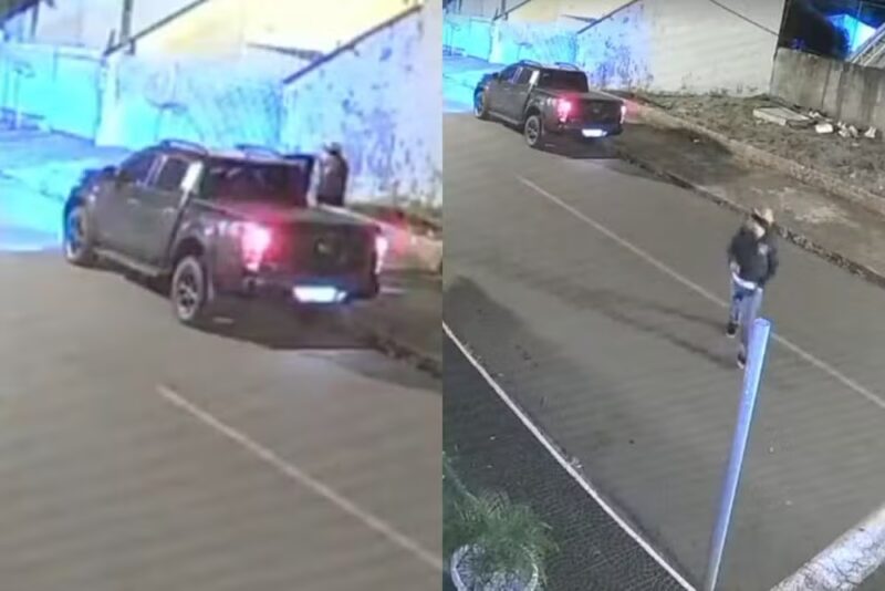Segurança – Suspeito de ajudar atirador que matou três pessoas em bar no Paraná é preso tentando fugir com caminhonete cheia de roupas e macarrão instantâneo