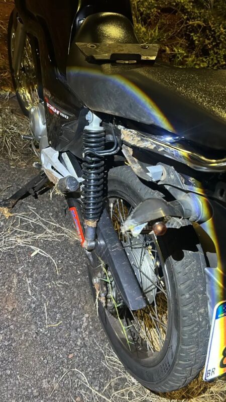 PR 317 – Motociclista fica gravemente ferido em acidente em Toledo