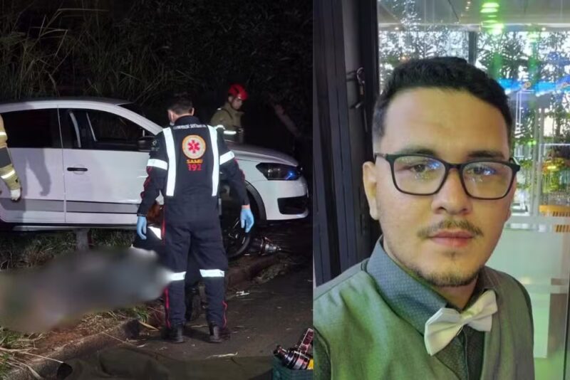 Paraná – Jovem tenta parar carro que desceu sozinho enquanto fazia ‘chupeta’ e morre atropelado pelo próprio veículo