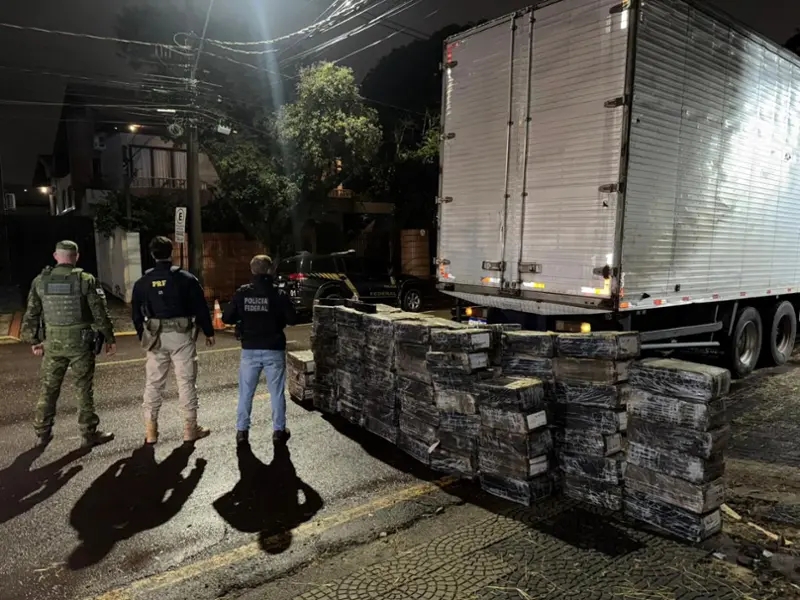 Cascavel – Ação integrada apreende mais de 1,7 tonelada de maconha
