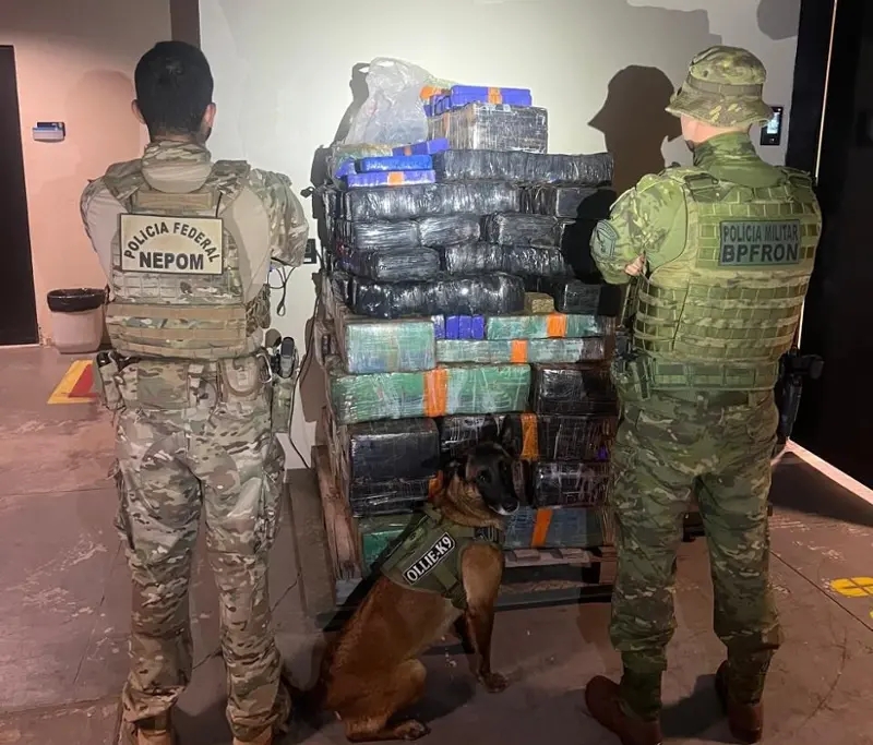 Santa Helena – Mais de 930 quilos de maconha e ecstasy são apreendidos