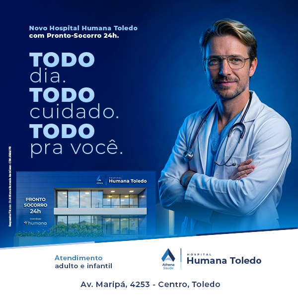 Destaque – Novo Hospital Humana Toledo inaugura Pronto-Socorro 24 horas para adultos e crianças