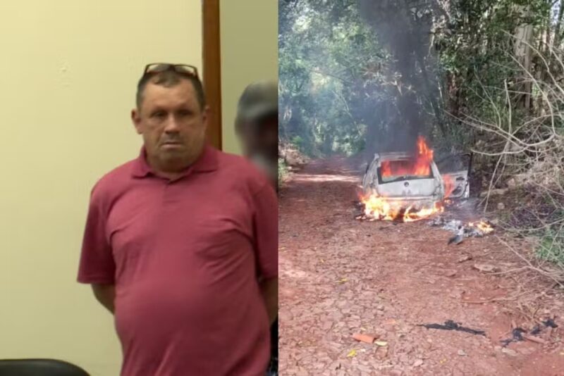 Paraná – Homem confessa ter matado mulher ao colocá-la amarrada ao lado de carro em chamas e é condenado a mais de 27 anos de prisão