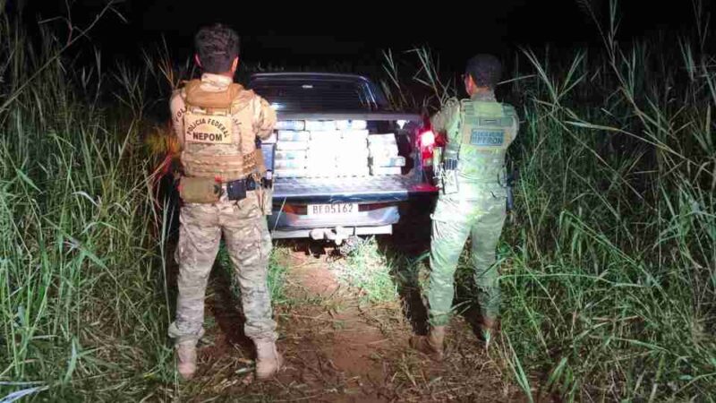 Santa Helena – Mais de 420 quilos de maconha são apreendidos em porto clandestino