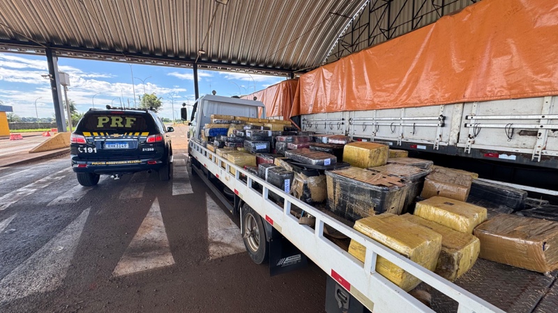 Região – PRF apreende quase 4 toneladas de maconha que seguiam para o Porto de Paranaguá