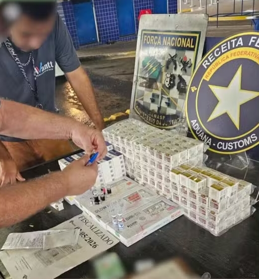 Região – Tenente-coronel da PM é preso tentando entrar no Brasil com mais de 300 ampolas de tirzepatida