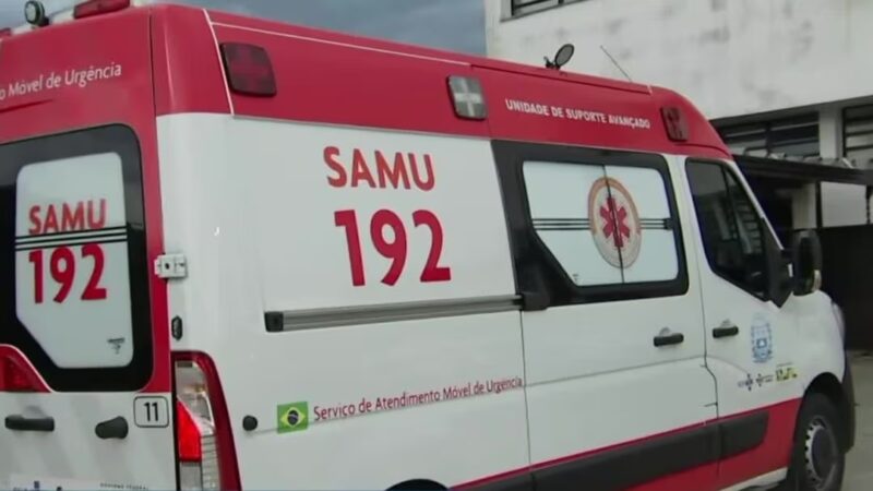 SP – Suspeito de matar enteado é assassinado dentro de ambulância