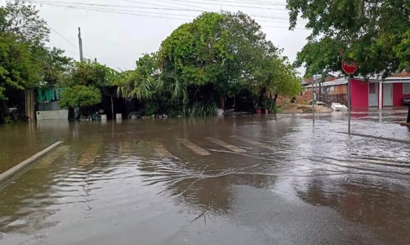 Clima – Temporal no RS deixa desalojados, provoca danos e uma morte