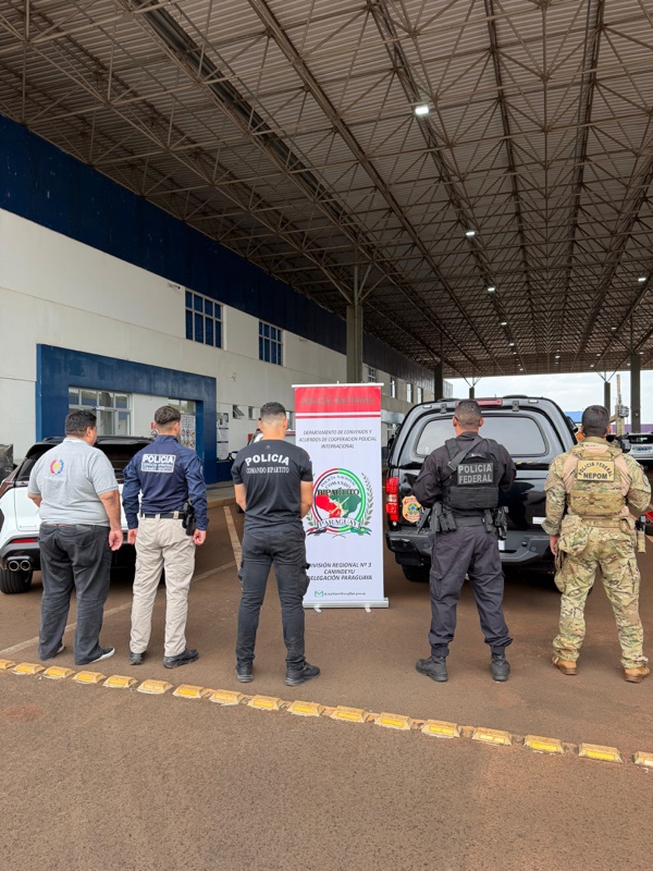 Fronteira – PF e Polícia Nacional do Paraguai capturam brasileiro foragido