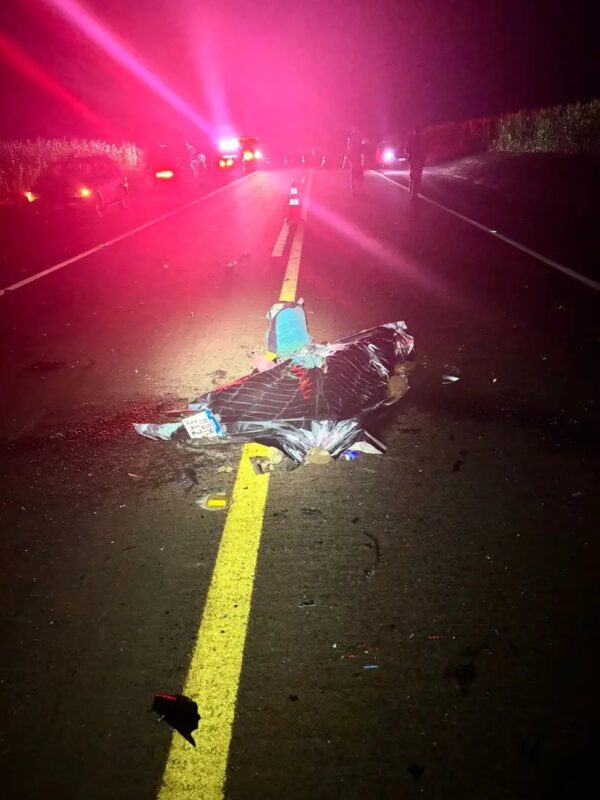 PR 585 – Motociclista morre em acidente em Toledo