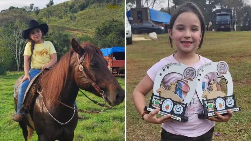 Paraná – Criança morre após cair de cavalo em acampamento para competição esportiva