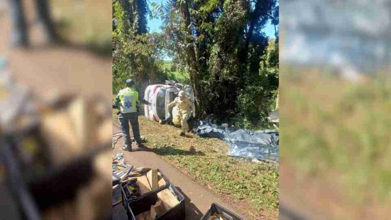 Trânsito – Quatro pessoas morrem em grave acidente no interior do PR