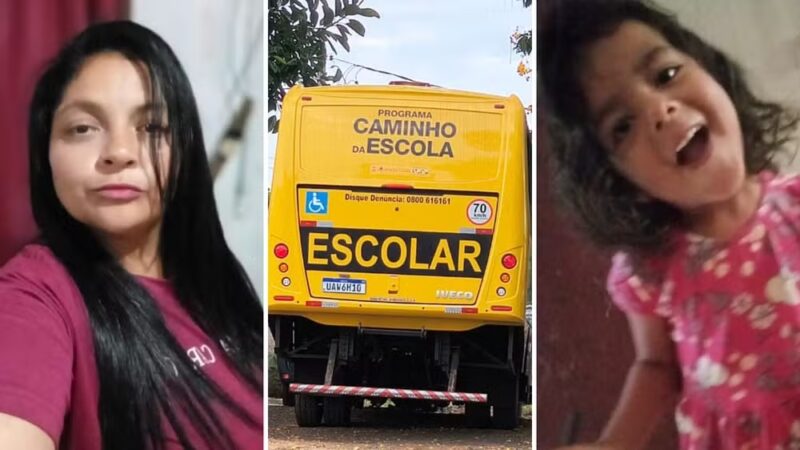 Paraná – Avó e neta morrem atropeladas por ônibus de transporte escolar logo após descerem do veículo