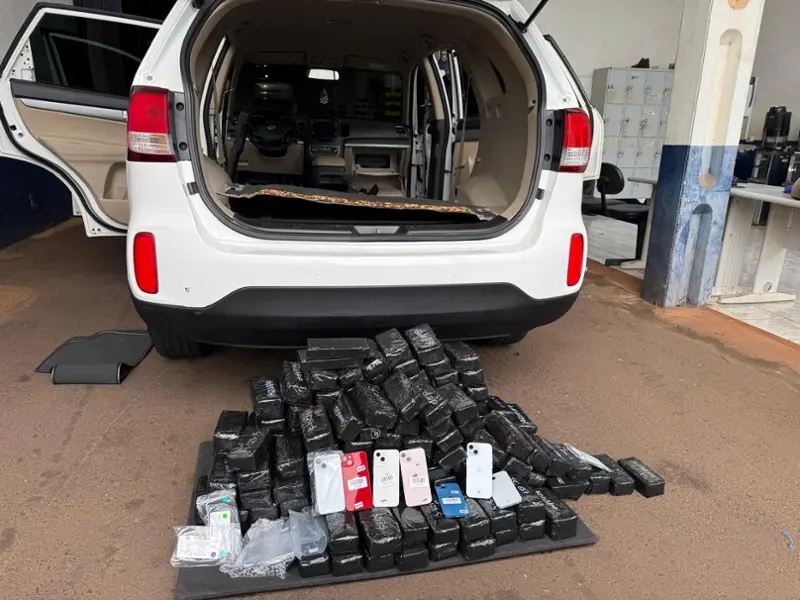 Cascavel – Receita Federal apreende carga de iPhones avaliada em R$ 1,4 milhão
