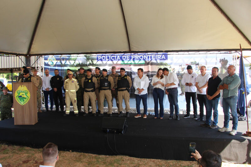 Segurança – Nova base da Polícia de Fronteira é entregue pelo Estado em Santa Helena