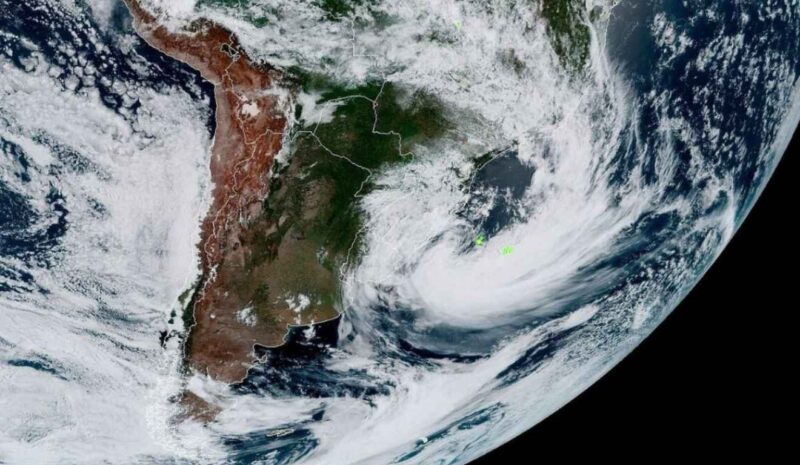 Clima – Paraná será atingido pelo primeiro ciclone de 2026 com ventos acima de 100 km/h